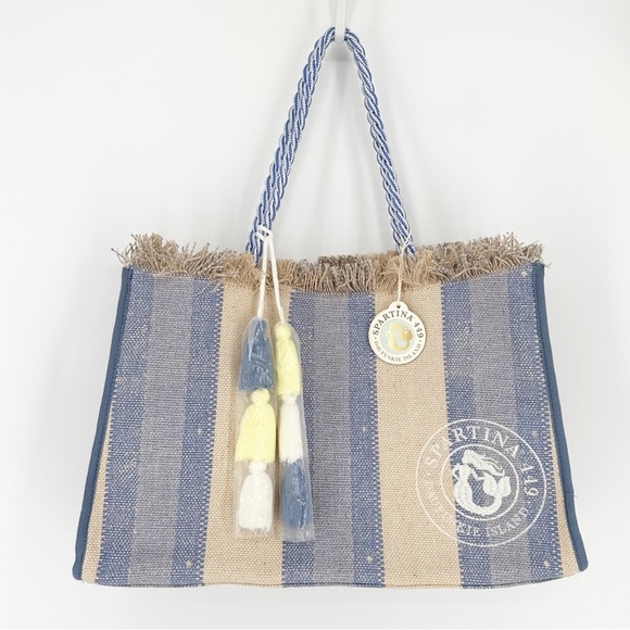 NWT Spartina 449 Seacoast Tote Oyster Alley